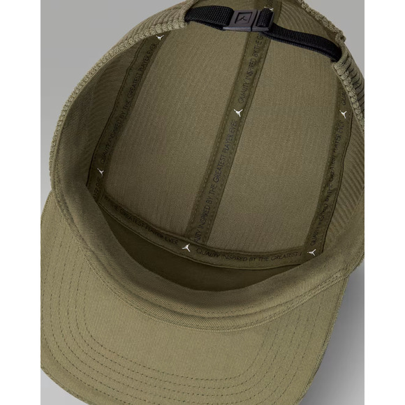 Nike Jordan Cap Hat Jumpman Fly Corduroy 5 Panel Flight Mens L/XL FV5297 222 NEW - Picture 9 of 14